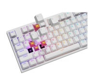 Genesis Thor 404 Outemu Peach Silent Biała - 1347643 - zdjęcie 8